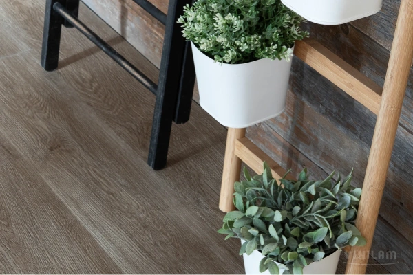 Клеевая кварцвиниловая плитка VINILAM Glue Дуб Ваймар 14609 Glue